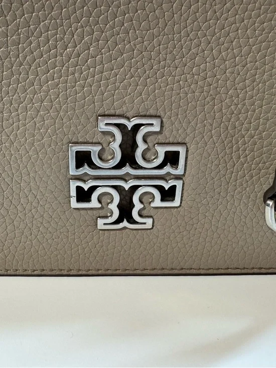 Tory Burch Britton Adjustable Shoulder/Crossbody in French Gray - EUC - Picture 3 of 13